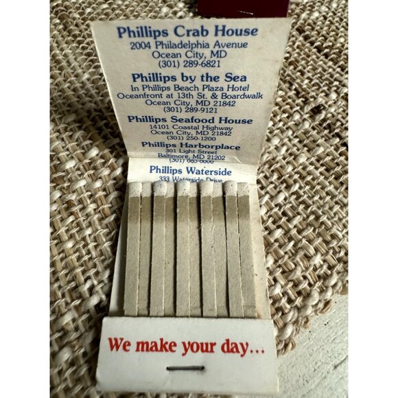 Phillips Flagship The Seafood Adventure Washington, DC Matches - Picture 3 of 3